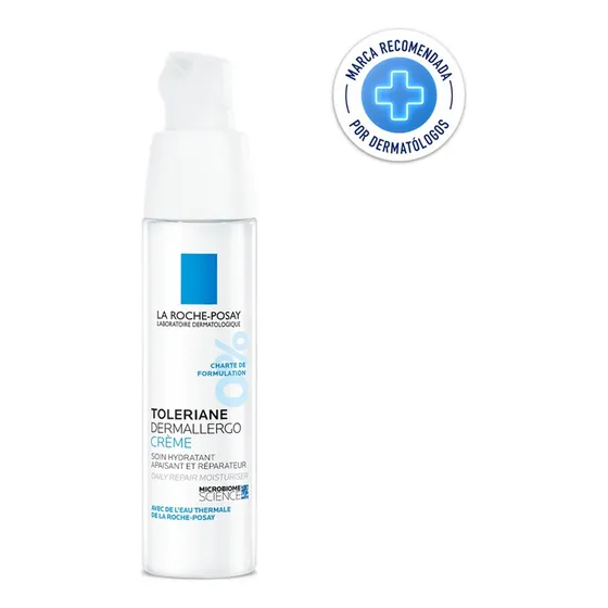 Crema Hidratante La Roche Posay Toleriane Dermallergo Textura Ligera de 40ml Día Noche
