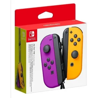 Joy-con Color Neon Purple/ Neon Orange Originales Y Nuevos