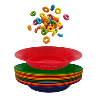 Platos Soperos Extendido Hondo Redondos 400 Ml 30 Piezas Platos Soperos Extendido Hondo Redondos 400 Ml 30 Piezas