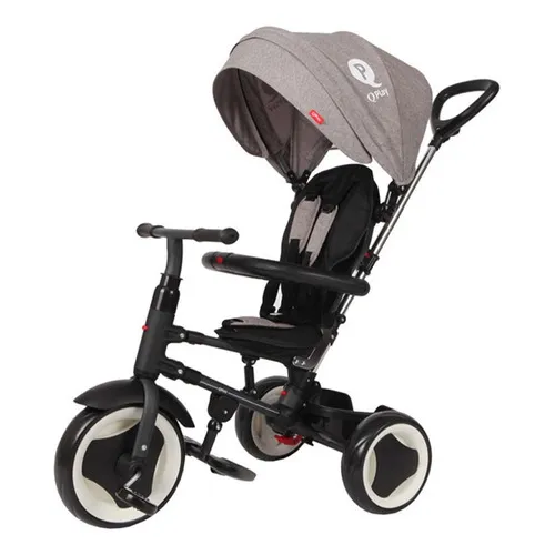 Triciclo Rito Plegable Qplay By Bebesit Color Gris