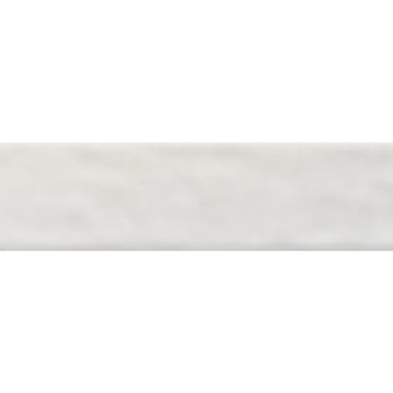 Ceramica Tipo Brick Blanco Brillo 10x40cm 7mm Pared
