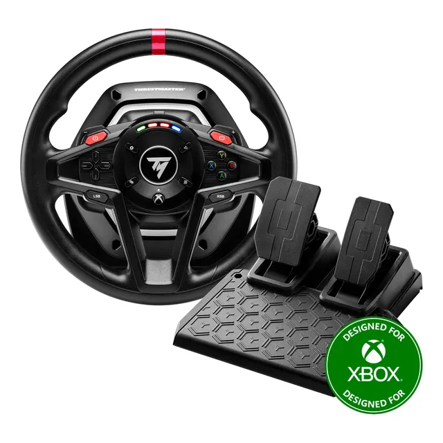 Thrustmaster T128x Volante Carrera Force Feedback Pedal Xbox