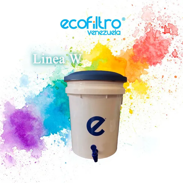 Ecofiltro Dispensador Y Filtro De Agua Modelo W (22 L)