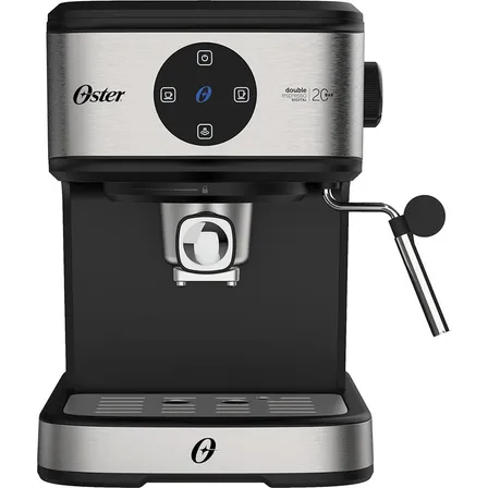 Cafeteira Espresso Double Digital Oster Cor Prateado/preto 127v