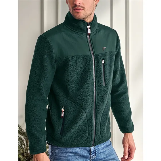 Ellus Poleron Relaxed Sherpa Verde
