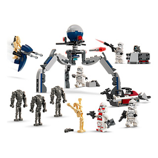 Lego Star Wars Soldado Clon Y Droide De Combate 75372 Cantidad De Piezas 215 Lego Star Wars Soldado Clon Y Droide De Combate 75372 Cantidad De Piezas 215
