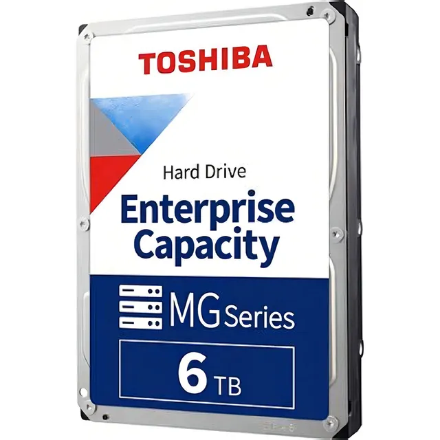 Toshiba Enterprise MG08-d HD, 6 TB, 3.5, Sata 6 Gb/s, 256 MB, color gris