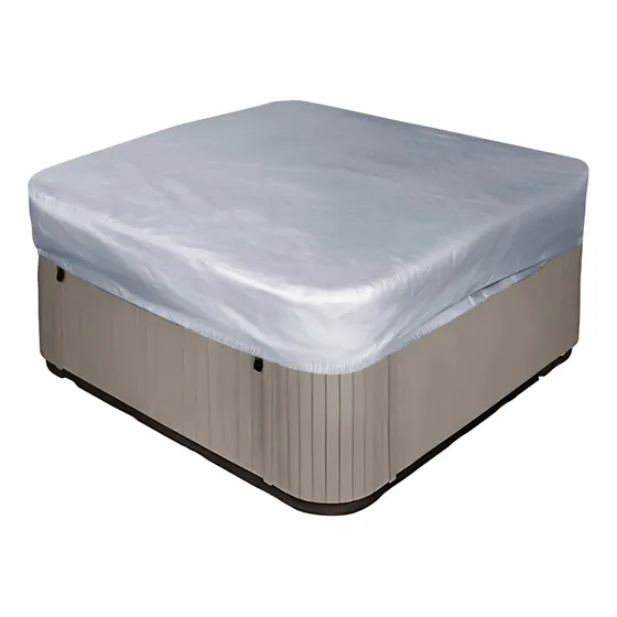Cubierta Spa O Jacuzzi Cuadrada, Impermeable Y Resisten...