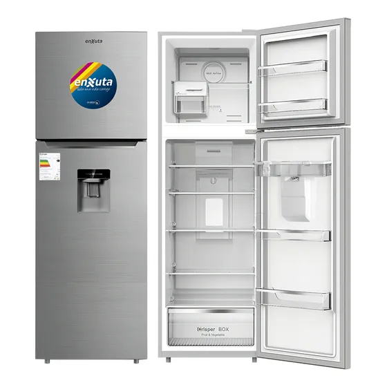 Refrigerador Heladera - Freezer Frio Seco Plata Renx275di-1