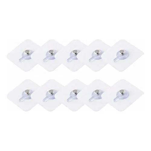 Kit 10adesivos Suportes Sem Furo Parafuso Ideal Apartamento 