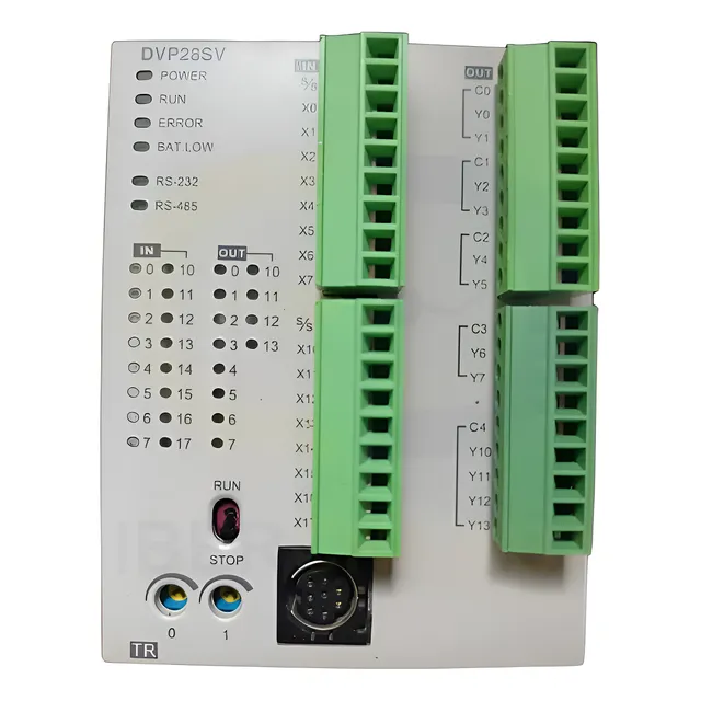 Plc Delta Dvp28sv11t2 16in 12out Tran 24v 4 Pulsos