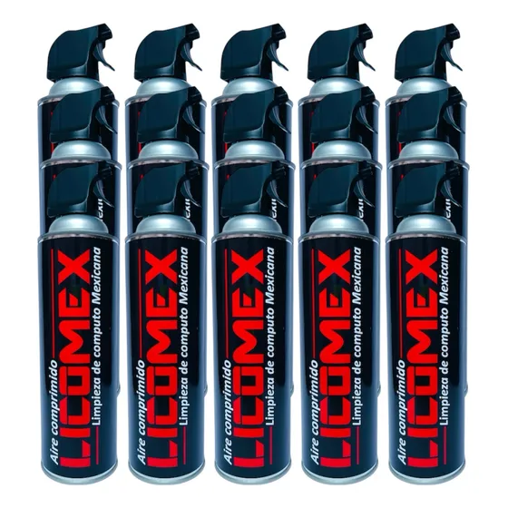 Aire Comprimido Removedor De Polvo Para Pc Licomex Kit 10 Pz