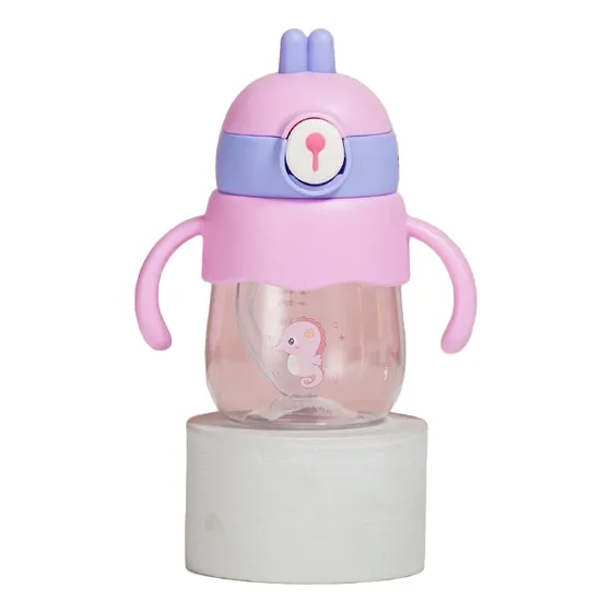Vaso Taza Botella Agua Entrenador Antiderrames Tritan 450 Ml