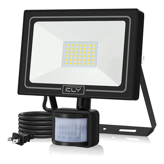 35w Reflector Con Sensor De Movimiento 5000k Exterior Ip66