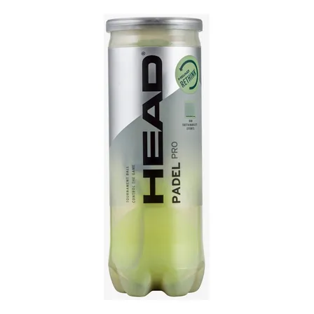 Tarro De Pelotas Head Padel Pro X3