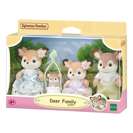 Sylvanian Families Familia Dos Cervos Epoch 5799 Sylvanian Families Familia Dos Cervos Epoch 5799