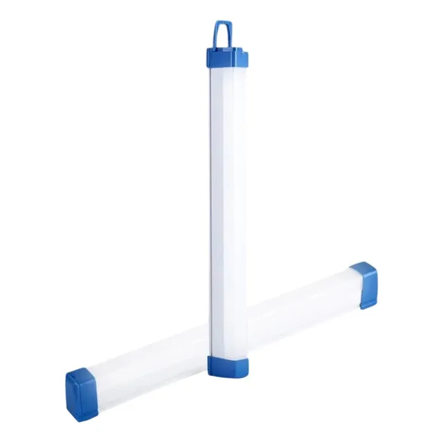 Tubo Led Recargable Magnético Usb Para Acampar 32 Cm