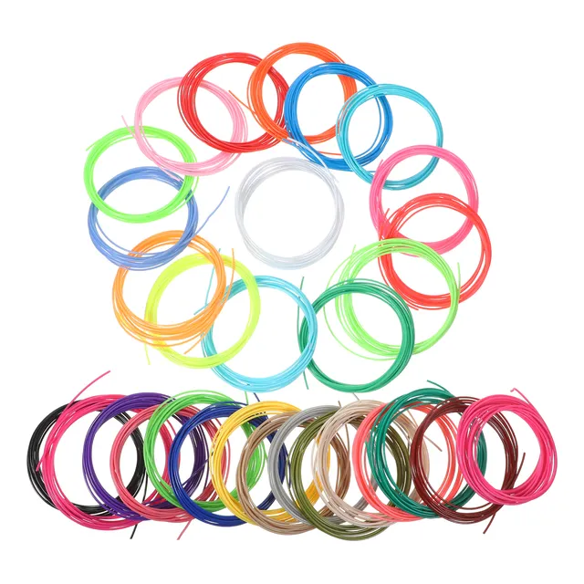 Filamento Para Impresora 3d Pla, Cable De 3 Metros, 30 Color