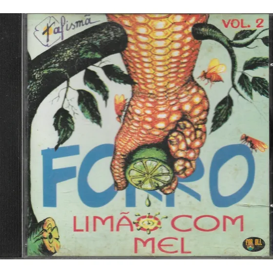 B90 - Cd - Banda Limão Com Mel - Vol 2 - 1ª Edição  Lacrado 