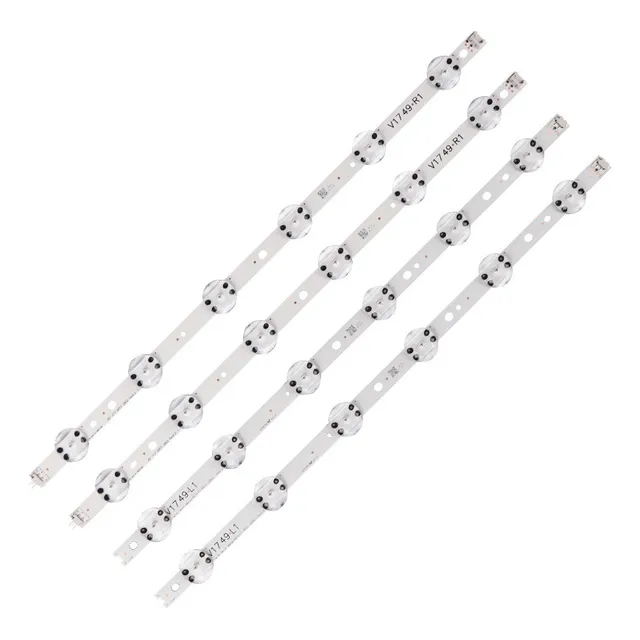 4 Tiras Led Tv Para LG 49uj6560 49uj6510 49uv340c 49lv640s
