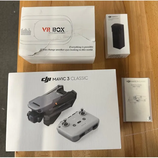 Mavic 3 Classic Drone With Vr Box Extra Battery Dji Drone