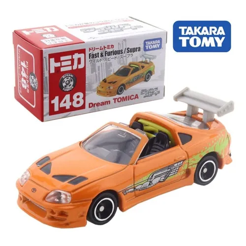 Miniatura Takara Tomy Tomica 148 Fast & Furious Supra 1:64