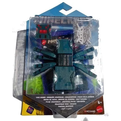 Mattel Minecraft - Cave Spider Araña 