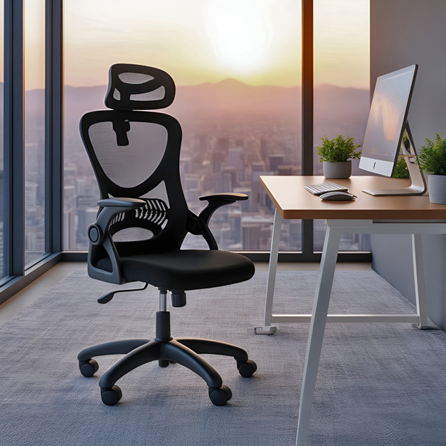 Cadeira De EscritĂłrio GiratĂłria Homenow Columbus Presidente Preta Com Tela Mesh Preto Cadeira De EscritĂłrio GiratĂłria Homenow Columbus Presidente Preta Com Tela Mesh Preto