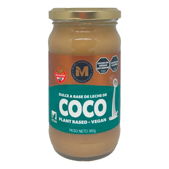 Dulce De Coco Vegano X 360 Gr - Doña Magdalena