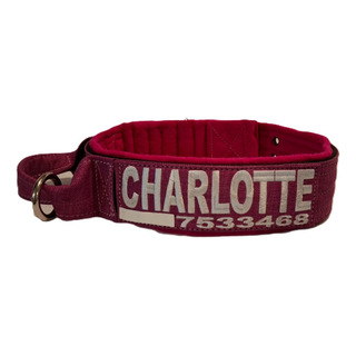Collar 1 1/2 Ó 2 Personalizado No.1 Con Asa De Intervención Collar 1 1/2 Ó 2 Personalizado No.1 Con Asa De Intervención