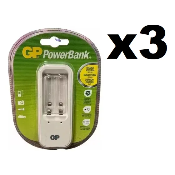 Cargador De Pilas Baterias Recargables Gp  Aa Y Aaa Nimh
