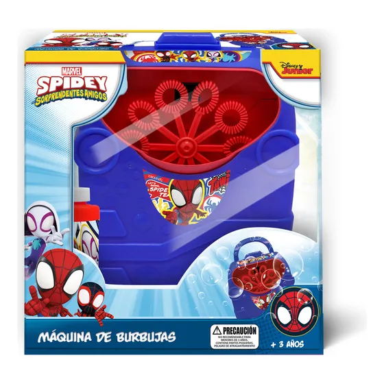Máquina De Burbujas Spidey Marvel