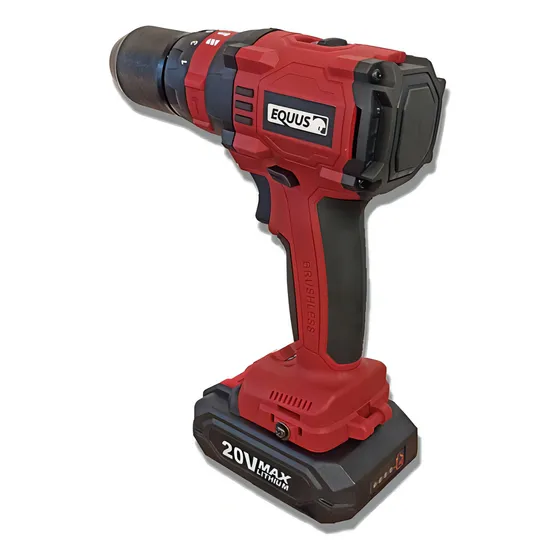 Taladro Atornillador Inalámbrico Brushless 20v 16805st - Smf Color Rojo