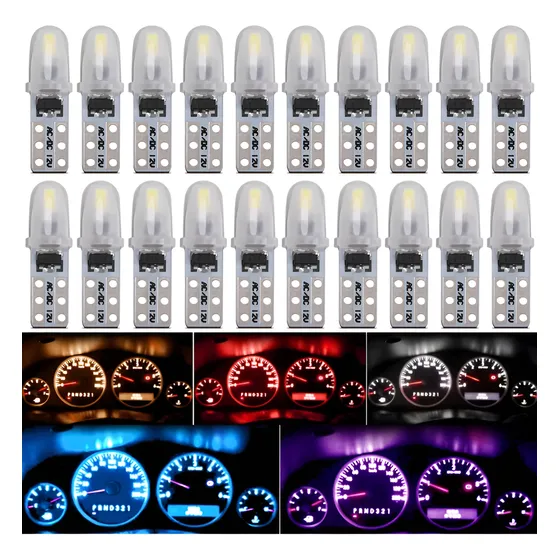 20 Focos Led T5 W3w W1.2w Pellizco Tablero De Mandos Cluster