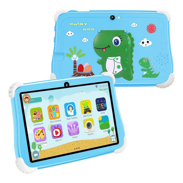 Tablet Infantil 7 Pulgadas 64gb 4 Gb Ram Con Seis Accesorios