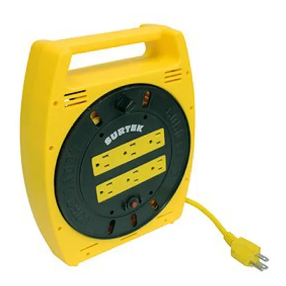 Multicontacto 127v 6 Entradas Arterrizadas Surtek 136035