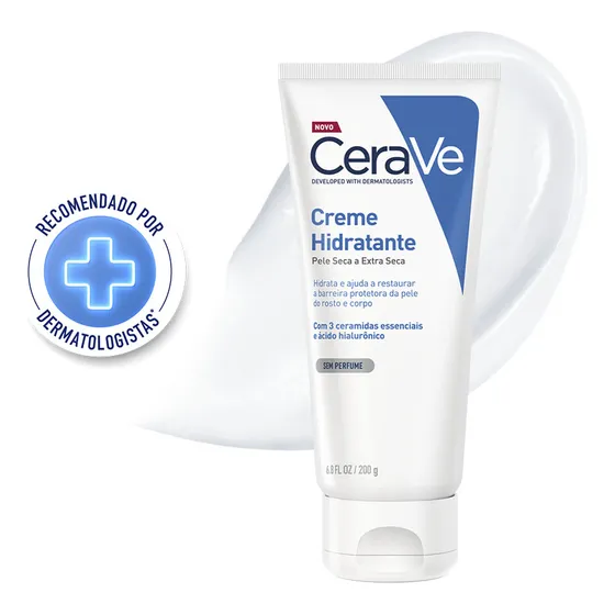 Creme Hidratante Corporal Cerave Sem Perfume 200g