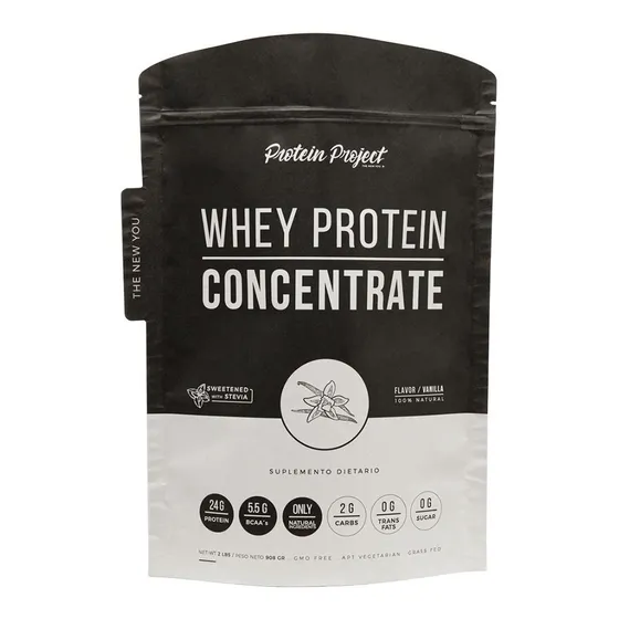 Whey Protein Natural Concentrate 2lb Doypack Protein Project