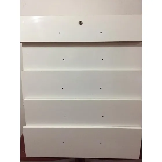 Clóset Armario Gavetas Formica Blanca  Usado