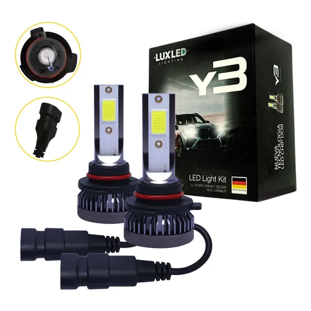 Led Hb4 8000 Lumens 40w Branco Tipo Xenon Fácil Instalação