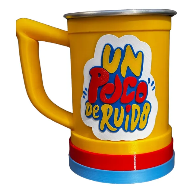 Un Poco De Ruido Jarra Chop 600ml Acero Inoxidable Reforzado