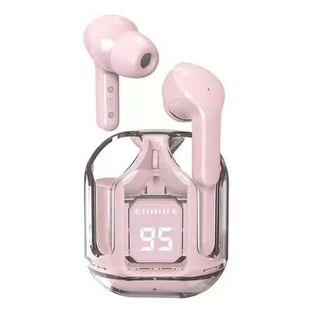 Audífonos Inalámbricos Ultrapods Max Bluetooth 5.3 Tws Hifi Hd Auriculares Color Rosa Skululu