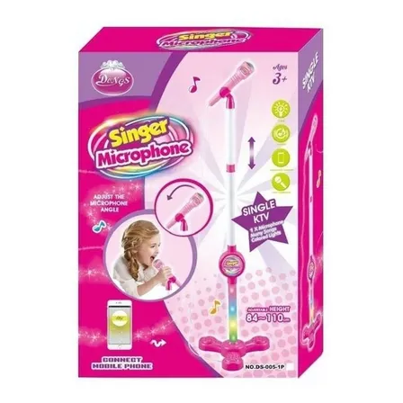 Micrófono Karaoke Conexión Teléfono Mp3 Niños Micrófono Karaoke Conexión Teléfono Mp3 Niños