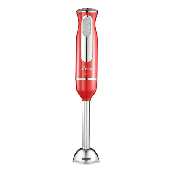 Mixer Ufesa Rouge BP3443 rojo y acero inoxidable 220V 600W