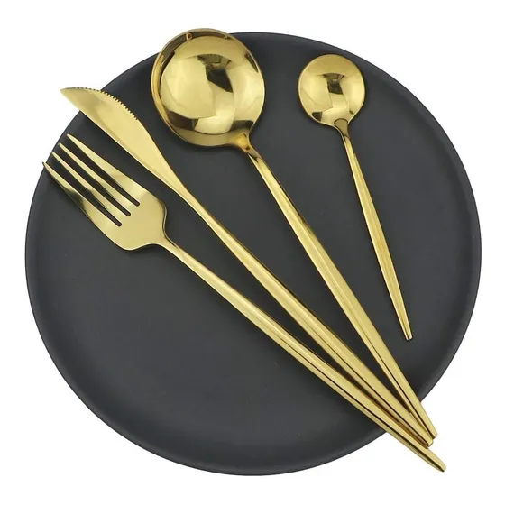 Set De Cubiertos Deluxe 24 Piezas, 6 Personas