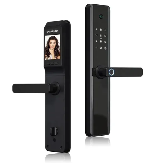 Cerradura Inteligente Smart Lock ES237F Negro Huella Digital WiFi | Cuotas sin interés