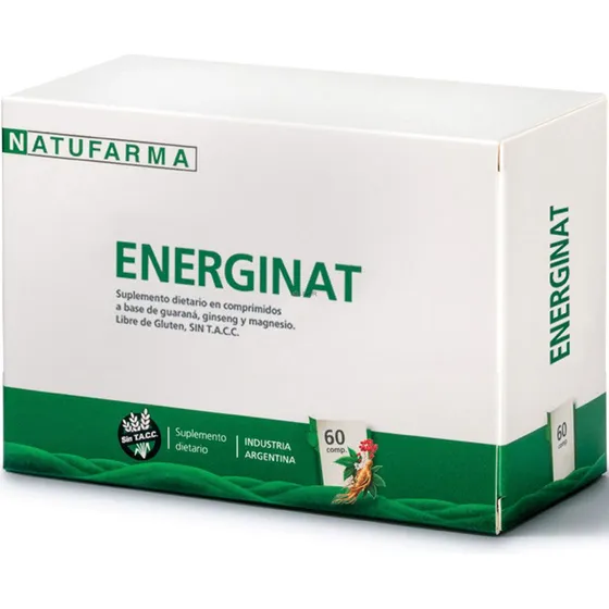 Natufarma Energinat 60 Comp Energía Memoria Rendimiento