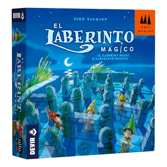 Juego De Mesa El Laberinto Magico Destreza Memoria Devir M4e