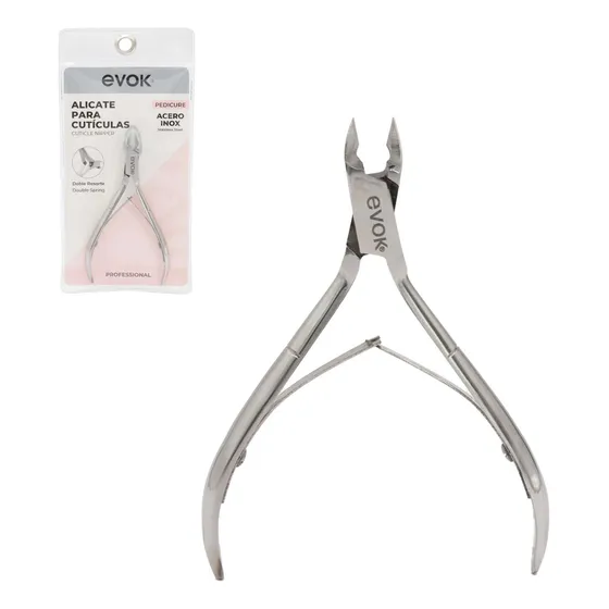 Alicate Para Cuticulas Cruzado Evok Nc-1169b