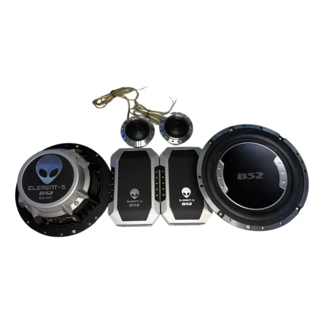 Kit 2 Vias Alto Falante B52  Qualidade Hertz E Nar Importado